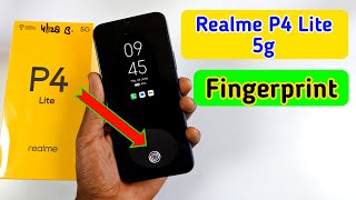 realme p4 lite in display fingerprint setting/realme p4 lite 5g fingerprint screen lock/fingerprint