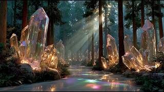 The Rainbow Vale of Shimmering Crystals | Medieval Fantasy Music & Animated Ambience