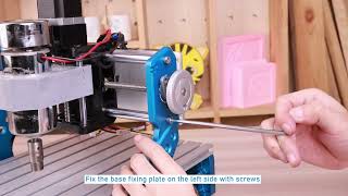 Comgrow Desktop 3018 CNC Router Machine Upgrade with 300W/500W  Spindle Motor Tutorials