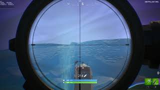 Fortnite: 231m Sniper Elimination (Win) | Shot with GeForce