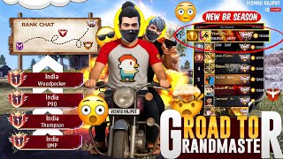 Road To Grandmaster Top 1  - GARENA FREE FIRE !!