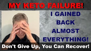 My Failure Nearly Cost Me Everything. (Keto \ Carnivore)