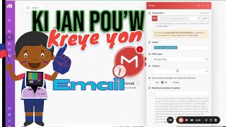 Kreye yon email nan Mwens ke 4 minit Pou kò’w | Create an email by yourself in less than 4 minutes