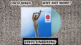 COCO JONES - WHY NOT MORE? (VINYL UNBOXING)