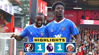 Bournemouth vs Sunderland 1-1 Highlights | Evanilson Goal | Premier League 2025-26 | Eliezer Mayenda