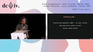 Viktor Tron@ Ethereum Dev Con 4 Speaks On Light Nodes