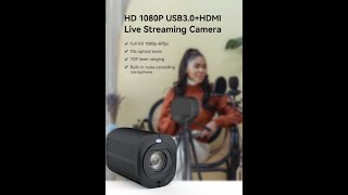 How S10 1080P60 TOF Fast Focus Box Camera Work Built in Micro Broadcast Live Streaming in ISE2023