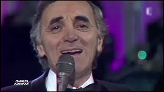 CHARLES AZNAVOUR L' AMOUR C'EST COMME UN JOUR ( extrait live 1986)