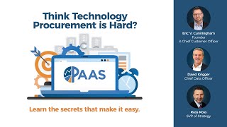 PAAS Webinar:  Learn the Secrets that Make Technology Procurement Easy