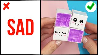 Infinity Anti-stress Cube / How to make simple moving cubes / DIY Fidget toys