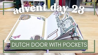 Completed: Dutch Door Creative Journal Spread [Advent Unboxing Day 23]