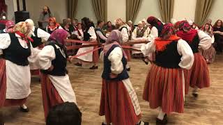 Indigenous dance by Pilistvere tribe Estonian culture