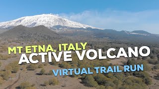 Smoking Volcano: Virtual Trail Run at Sicily's Mount Etna