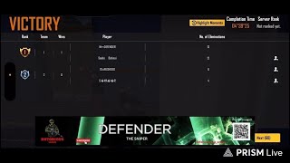 Live streaming of defender