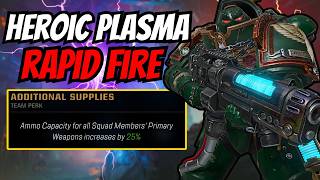Heroic Heavy Plasma RAPID FIRE Build NEVER Stops Shooting in Space Marine 2 Patch 12.2