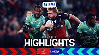 CRUSADERS v FIJIAN DRUA | Rd 8 Highlights | Super Rugby Pacific 2026