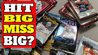 Hit or Miss Opening Opening 20+ Upper Deck Hockey HOBBY Packs