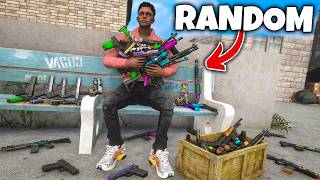 I CRASHED OUT with RANDOM GUNS in GTA 5 RP..