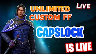 "CAPSLOCK" UNLIMITED ROOM  FREE FIRE  LIVE TAMIL