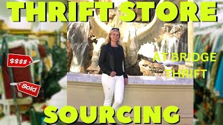 SENIOR CITIZEN EBAY SELLERS: Let's go to BRIDGE THRIFT STORE sourcing. #ebay