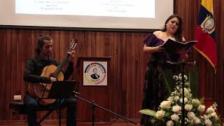 David Vazquez & Vanesa Regalado - ROBERT SCHUMANN - Ich Grolle Nicht -  - Cuenca, Ecuador