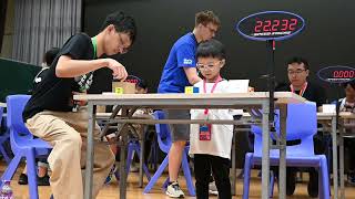 4 years old Lukas first WCA championship! 3*3 Rubik's Cube Solve 4 - 22.23s