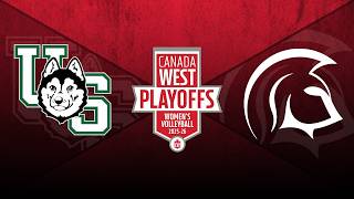 2025-26 Women's Volleyball Quarter-finals - Saskatchewan vs Trinity Western (Game 1)