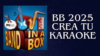 🎶💥 De canción a karaoke en 1 clic | Band-in-a-Box 2025