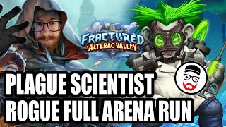Plague Scientist Rogue Full Arena Run | Fractured in Alterac Valley | Hearthstone