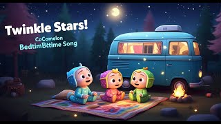 Twinkle Stars Above the Camper Van | CoComelon Bedtime Nursery Rhymes & Kids Songs