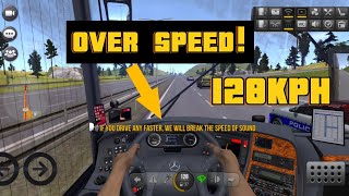 Bus simulator ultimate 2024|Over Speed|
