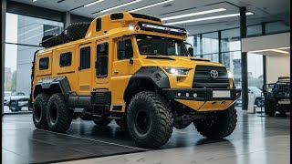 2026 Toyota Terramax 6×6 Motorhome, $650K of Pure Off-Road Luxury!