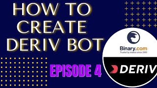 How to create deriv bot episode 4 , build martingale block and save it for usage it in all our bots.