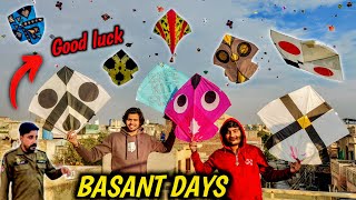Ek Bar Phir **Police** Sy Bach Gaye 😱 || Basant Days 2026 😍 || kite Catching || Basant 2026 💥 