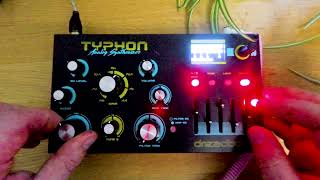 Dreadbox Typhon - Sound Experiments, Tweaking Arpeggios