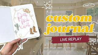 Live Custom Bullet Journal REPLAY June 2, 2026 | Packing Journal Orders #1748-1754