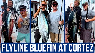 Cortez Bank Bluefin on the Flyline Bite