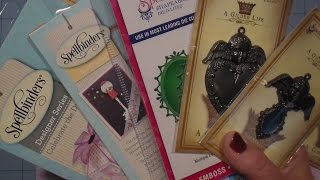 Winnings from Spring Hop 2017 ~ Thanks Julie Krabbenhoft, SnapDiva1 & Spellbinders