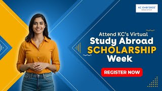 Study Abroad Scholarships up to 100%* | Register for KC’s Free Virtual Study Abroad Scholarship Week