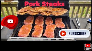 Pork Steaks the easy way.