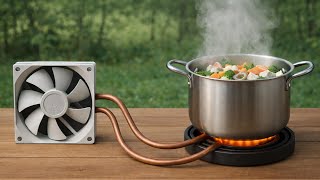 Cook Food and Heat Water Forever Without Gas or Electricity