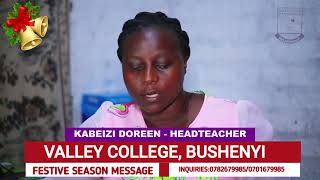 VALLEY COLLEGE ( VACO) CHRISTMAS MESSAGE 2024