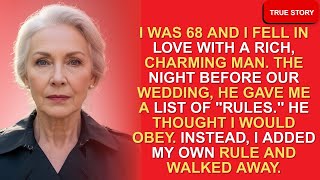 At 68, I Thought I Found Love. The Night Before the Wedding, Everything Changed...