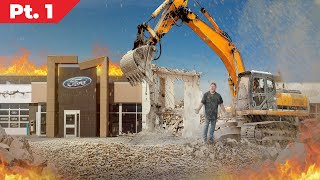Destroying a Dealership So We Can Move In - PART 1