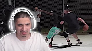 YuhBeazy Reacts to "I Ran Down On INTERNET TRASH TALKER (1v1 Basketball)"