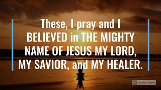 Inspirational Healing Prayer and Bible Verses