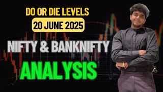 [Friday] Nifty 50 & Bank Nifty Prediction | 20 June 2025 | Tomorrow's Market Analysis in Hindi