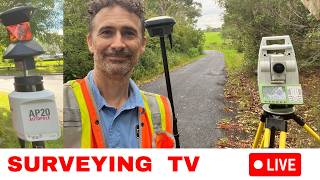 Surveying TV –LIVE - Episode 3 - Leica GPS, Total Station and More!