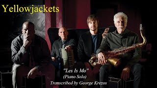 Les Is Mo – Yellowjackets | Piano Solo Masterclass by George Krezos (Full Transcription)