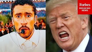 BREAKING NEWS: Trump Trashes Bad Bunny's Super Bowl LX Haltime Show: 'One Of The Worst, EVER!'